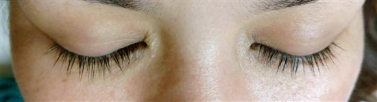 沖縄まつげエクステ・那覇まつげエクステ施術後の写真：Cカール0.15　187本