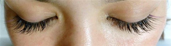 沖縄まつげエクステ・那覇まつげエクステ施術後の写真：Cカール0.15　187本