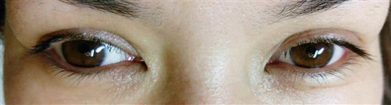 沖縄まつげエクステ・那覇まつげエクステ施術後の写真：Cカール0.15　187本