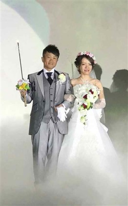 沖縄・那覇のエステ 実際のお客様の写真：ゴージャスのお陰で、素敵な披露宴を行うことができました